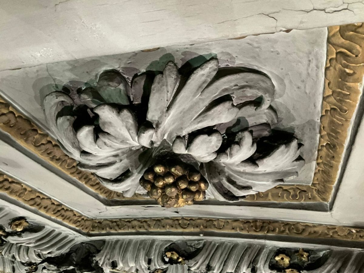 Ceiling Coffer Flower
